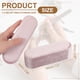 thumbnail image 2 of Caja de anillos de terciopelo Uxcell, estuche de joyería de viaje organizador de anillos con 11 ranuras para propuesta de regalo de Navidad para mujeres, Rosa, 2 of 7