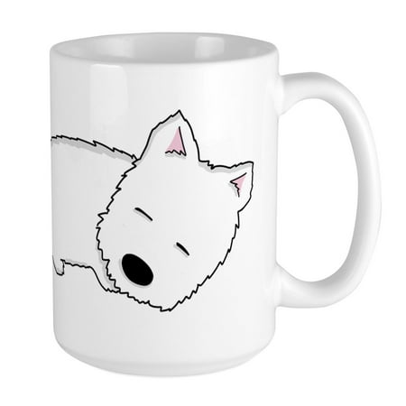 

CafePress - Sleeping Westie - 15 oz Ceramic Large Mug