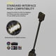 thumbnail image 3 of Splitter Ventilador Chasis Argb 30 Cm 1 A 2/3/4 para Ventiladores PC (negro 1 A 4), 3 of 9