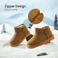 thumbnail image 3 of Balabala Kids Winter Snow Boots, Water Resistant Warm Fleece Lined Snow Boots for Girls and Boys, 3 of 5