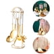 thumbnail image 5 of Juego de utensilios de cocina de 7 piezas con soporte, antiadherente y giratorio. blanco, 5 of 8
