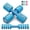 Blue, variant on EAST MOUNT Adjustable Dumbbells Set of 2 - Women Hand Weights 2lb/3lb/4lb/5lb/6lb Weight Set 12 lbs/Pair Hand Weights for Home Office Gym Workout