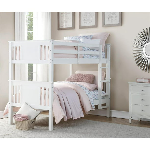 Dorel Living Dylan Twin Bunk Bed In, Daleyza Twin Bunk Bed