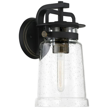 Minka Lavery Maribel Heights 13 1/2" High Sand Coal Outdoor Wall Light