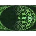 thumbnail image 1 of Ahgly Company Machine Washable Indoor Rectangle Transitional Dark Lime Green Area Rugs, 8' x 10', 1 of 7