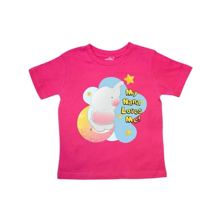 

Inktastic My Nana Loves Me Gift Toddler Boy or Toddler Girl T-Shirt