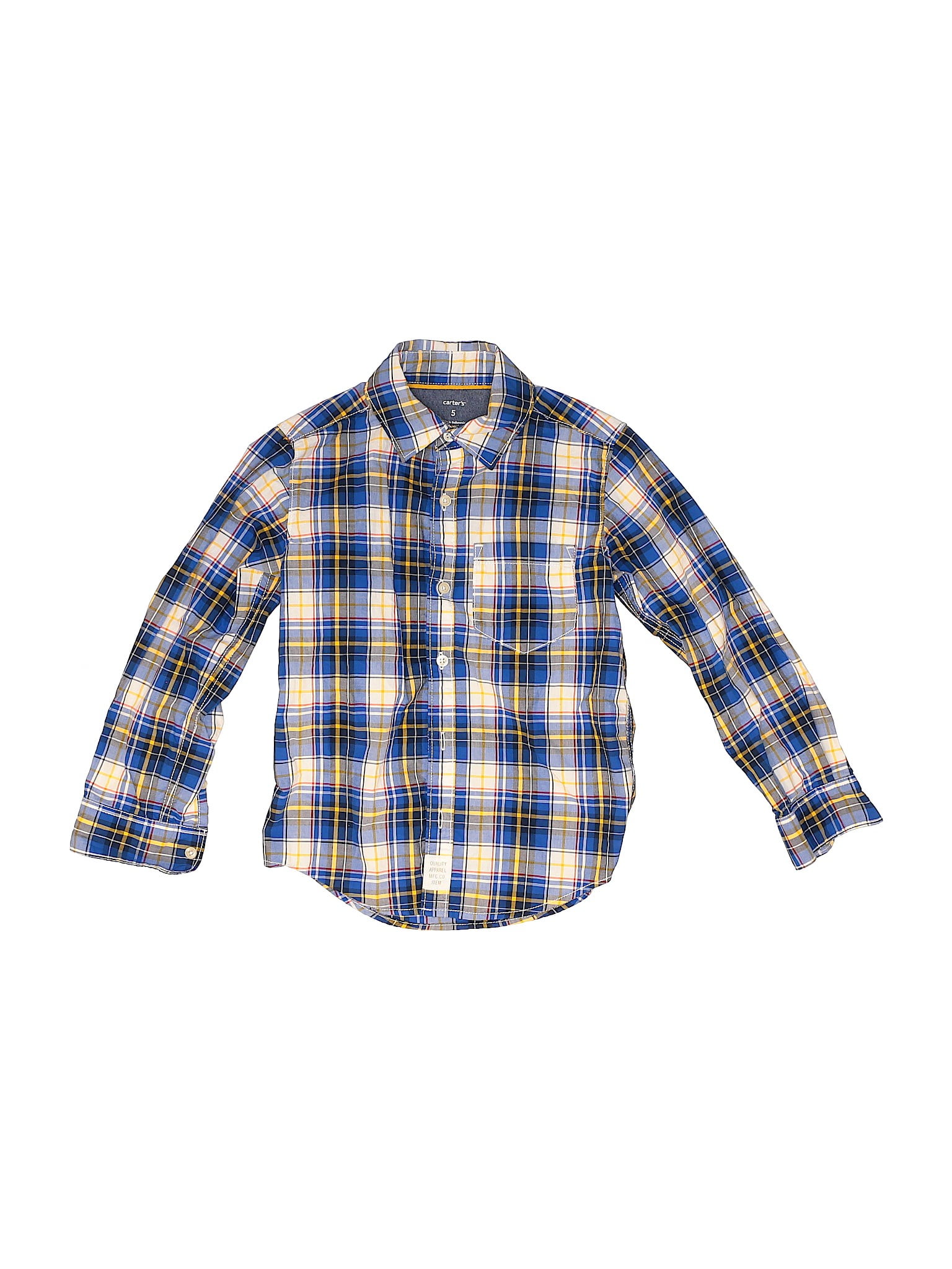 Carter's - Pre-Owned Carter's Boy's Size 5T Short Sleeve Button-Down ...
