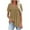 Khaki, variant on Lenago Women's Plus Size Floral Printed Short Sleeve V-Neck T-Shirt Pleated Casual Flowy Tunic Blouse Tops