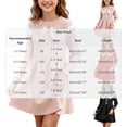 thumbnail image 3 of Antinious Girls Long Sleeve Round Neck Solid Knit Beaded Holiday Princess Dress, 3 of 5