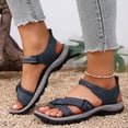 thumbnail image 2 of Dakaela Womens Hiking Sport Sandals Beach Vacation Camping Orthopedic Casual Walking Shoes with Adjustable Straps and Arch Support Size 7, 2 of 8