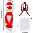 thumbnail image 2 of xianyou-4 Pcs Lounge Chairs Clips Slippers Towel Clip with a Drawstring Bag Oversized Towel Holder Clothes Pegs Beach Towel Clip for Beach Chairs Plastic Lounge Chair Towel Clips, 2 of 4
