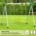 thumbnail image 7 of JBeeCtrl Baby Swing Seat for Outdoor Playground for Kids with 60" Heavy Duty Chain Pink, 7 of 7