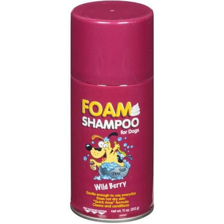 Foam Shampoo: Wild Berry Foam Shampoo For Dogs, 11 oz