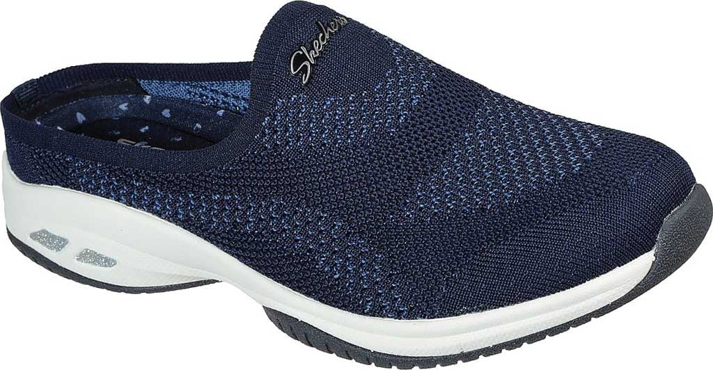 Skechers Commute Time In Knit To Win Open Back Slip-On Sneaker (Women's ...