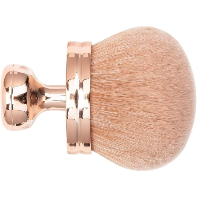 Extra Large Body Self Tanner Makeup Brush, 3 Inch Wide-headed Self Tanning Kabuki Blend Brush for Powder, Blusher, Foundation, Bronzer, Self Tan Face, Body, Leg and Back Applicator (Rose Gold)