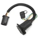 thumbnail image 5 of Conector de remolque de 7 vías, 7 pines Conector de arnés de cableado de 4 pines Arnés de cableado de remolque Plug and Play de plástico con abrazadera Tornillo Tuerca, 5 of 5