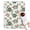 LightGreen Dinosaurs Floral, variant on LightGreen Dinosaurs Floral Pattern Blanket,Comfortable Soft Lamb Wool Throw Blanket,All Season,Warm Lightweight Blankets for Sofa Bed Couch Living Room Chair,30"x40"