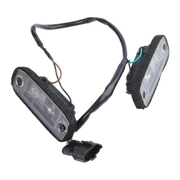 1Set Rear License Plate Lamp Light #92501-2P000 For Kia Sorento 2011 2012 2013