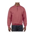 thumbnail image 2 of Comfort Colors - Garment-Dyed Quarter Zip Sweatshirt - 1580 - Crimson - Size: 3XL, 2 of 3