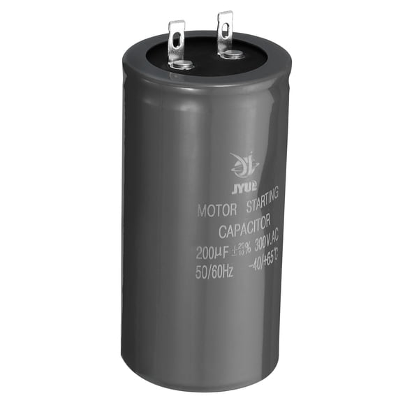 Uxcell Motor Start Capacitor, 200uf 300V 50/60Hz CD60 Running Capacitor