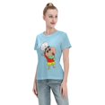 thumbnail image 4 of T-Shirt Basique à Manches Courtes pour Femmes Crayon Shin Chan, 4 of 6