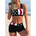 thumbnail image 2 of 2023 Women High Waist Tankini Summer New Design Printing Swimwear Swimsuit Bikini Bathing Suit Two Piece Set Beach Weart XS-8XL, 2 of 7