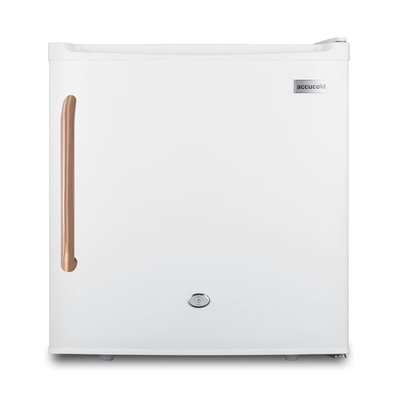Summit Appliance FFAR23LTBC 20.75 x 18.75 x 17.5 in. General Purpose Compact All-Refrigerator with Copper Handle, White