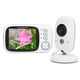 thumbnail image 2 of Monitor para bebés, 2,4 GHz, inalámbrico, digital, pantalla de vídeo de 3,2 pulgadas, intercomunicador, visión nocturna, enchufe de 100-240VUS, 2 of 5