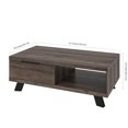 thumbnail image 2 of Bestar Auva 48W Coffee Table buffalo brown, 2 of 6