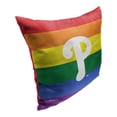 thumbnail image 2 of The Northwest Group  Philadelphia Phillies 30" x 60" Pride Throw Blanket Pillow, 2 of 3