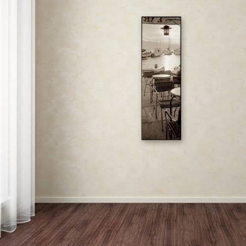 Trademark Fine Art "Portofino Caffe I" Canvas Art by Alan Blaustein