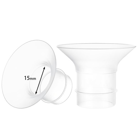 Kit de inserción de bridas de 15 mm para Momcozy Air 1/W1/M9/M6/M5/V1 Pro/V2 Pro