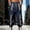 Navy(New), variant on PNTUTB Men's Fashion Striped Elastic Waist Drawstring Multi-Pocket Athletic Casual Cuffed Workwear Pants