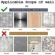 thumbnail image 4 of 8 Pack No Drill Adhesive Curtain Rod Holder Hooks, 4 of 5