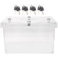 thumbnail image 1 of Shisuyan Acrylic Clear Box with and Keys Wedding Card Box Wedding Shoes Hiding Box, 1 of 8