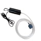 thumbnail image 1 of Bomba de aire de oxígeno para peces USB Bomba de oxígeno ultra silenciosa para acuario con hebilla colgante y válvula de retención - Negro, 1 of 5
