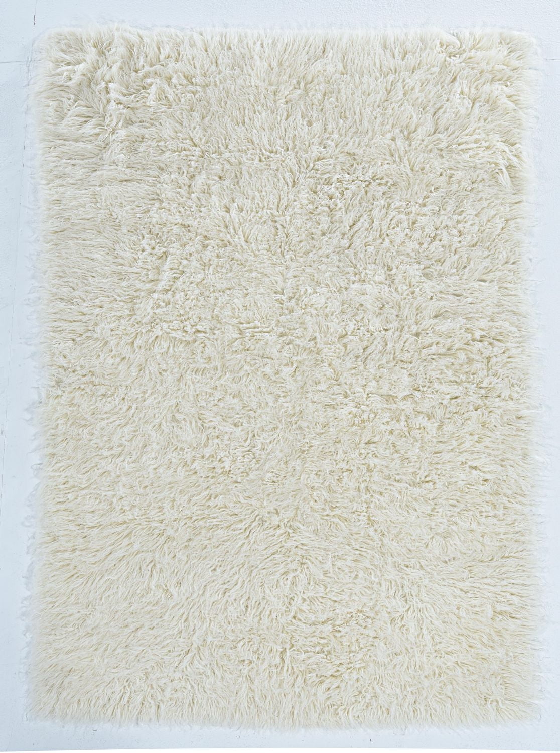 New Flokati 1400gr 8' x 10' Area Rug, Natural