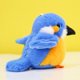 thumbnail image 2 of Gorrión de peluche, loro colorido, llavero de peluche, juego de juguetes de peluche para mochilas, regalos de cumpleaños, pájaro pequeño de peluche para coche, 2 of 5