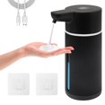 thumbnail image 1 of Dispensador de Jab&oacute;n Autom&aacute;tico, 420ML Despachador de Jabon Liquido Sin Contacto, 4 Velocidades Ajustables y USB Recargable, Jaboneras de Jabon Electrico Montado en la Pared para, 1 of 9