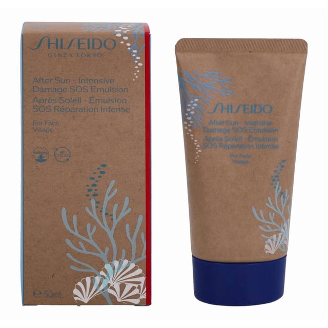 Emulsión After Sun Shiseido 50 ml SOS Reparadora para el Rostro