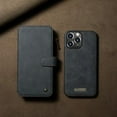 thumbnail image 3 of Leather Wallet Flip Cover Phone Case for iPhone, 3 of 11