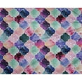 thumbnail image 4 of oneOone Polyester Lycra Fabric Textured Moroccan Geometric Printed Fabric 1 Yard 56 Inch Wide, 4 of 4