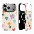 thumbnail image 1 of SKLYDDI Funda para iPhone 11 con Diseño Floral y Lunares, Compatible con MagSafe, 1 of 7