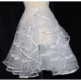 thumbnail image 2 of White Long Petticoat Slip for German Dirndl Dress, 2 of 2