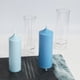 thumbnail image 3 of Molde para velas hecho a mano DIY, molde para velas con cabeza de iglesia unida, molde para velas cilíndricas de cabeza plana unida de plástico, 3 of 5