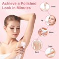 thumbnail image 4 of Rasoir pour Femmes Glow Aura, Tondeuse Bikini Étanche IPX7, Rose, 4 of 6