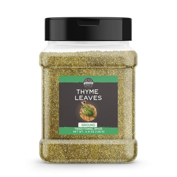Birch & Meadow Ground Thyme, 4.8 oz, Soups & Pastas, Traditional Seasoning