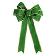 thumbnail image 1 of Irish Knot Ribbon Bow Pendant Decorated With Green Gold Ribbon DIY Bow Party Flags on A String And, 1 of 5