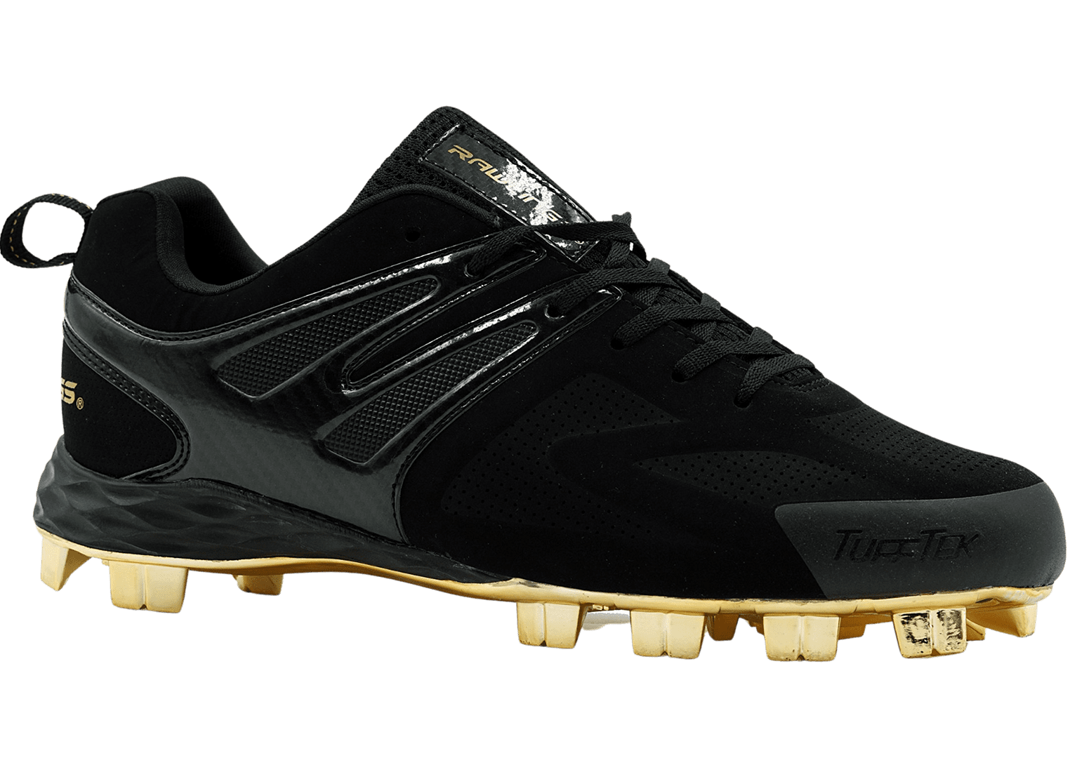 Buy Rawlings Conquer Low Men's Metal Baseball Cleat, Black, 6.5 D US