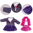 thumbnail image 5 of QHUDLV Christmas Doll Clothes Set for 18" Dolls, Holiday Outfit with Accessories, Gift for Birthday or Christmas, 5 of 9